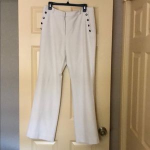 Sailor boot cut dress pants